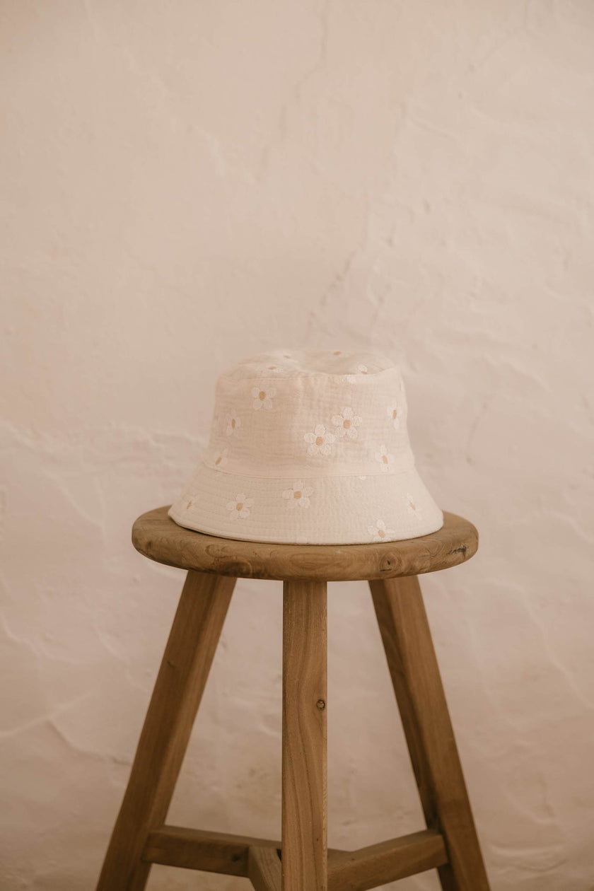 Cappello Buckies in Cotone Fiori