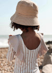 Cappello Buckies in Cotone a Righe