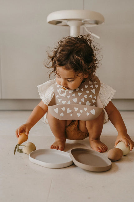 Bavaglino in silicone Cuori Talpa