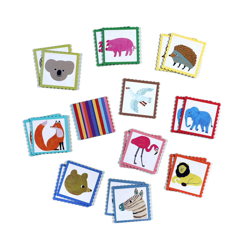 Gioco di Memoria Il Mondo degli Animali 3+