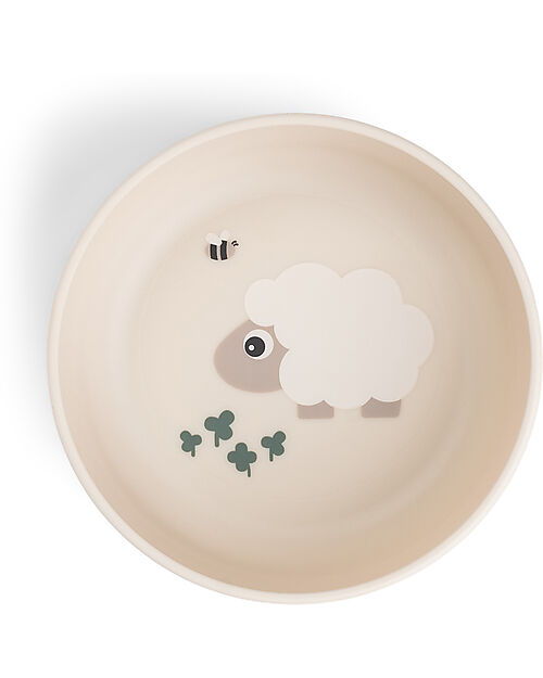 Scodella con Base Antiscivolo - Tiny Farm - Sabbia