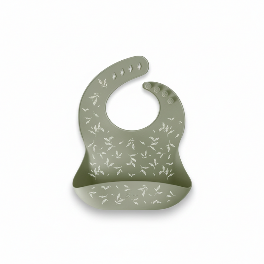 Bavaglino in silicone Foglie