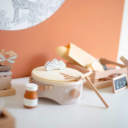 Set per Crêpes in Legno FSC - 18+ m