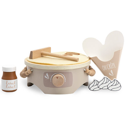 Set per Crêpes in Legno FSC - 18+ m