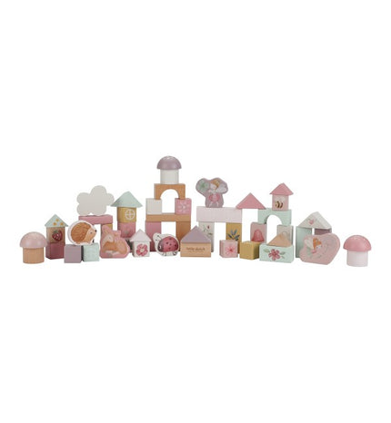 Blocchi da Costruzione in Legno Fairy Garden 2+