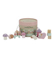 Blocchi da Costruzione in Legno Fairy Garden 2+