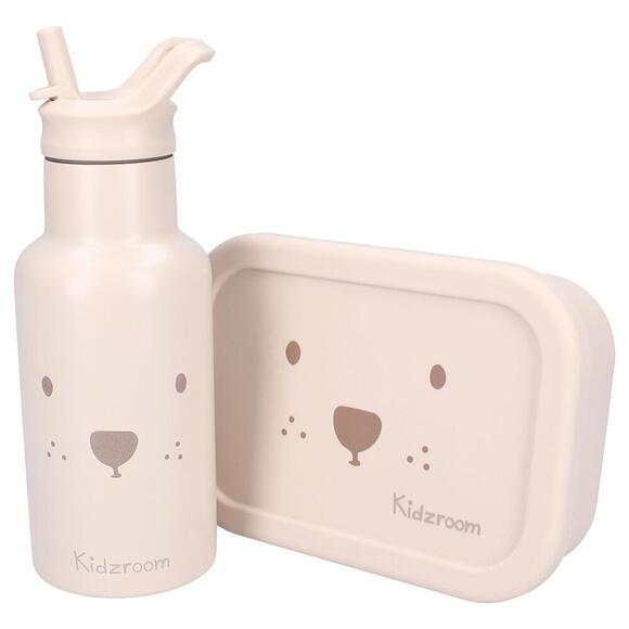Borraccia Termica Beary Excited 350 ml - Orso Beige