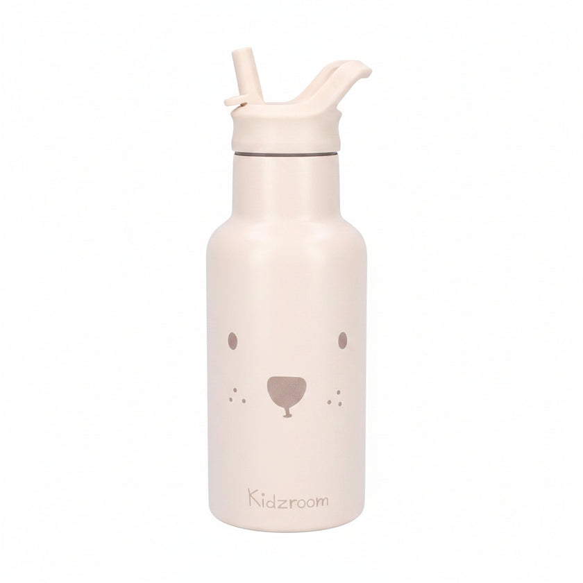 Borraccia Termica Beary Excited 350 ml - Orso Beige