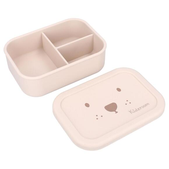 Lunch Box in Silicone - Beary Beige
