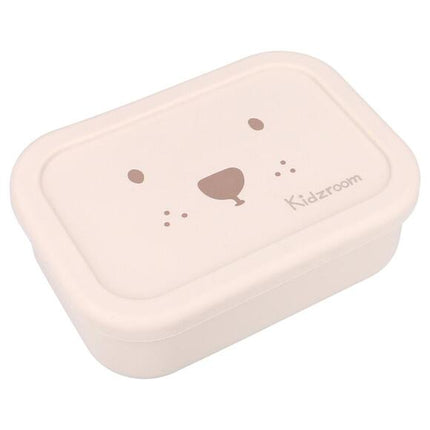 Lunch Box in Silicone - Beary Beige
