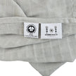 Mussola Organica Grigio Argento 70 cm