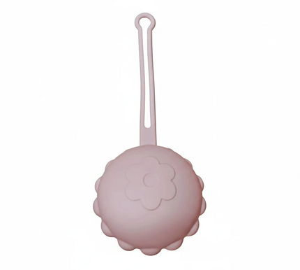 Portaciuccio in silicone Malva Pallido