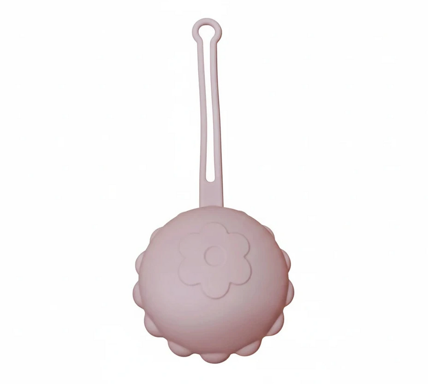 Portaciuccio in silicone Malva Pallido