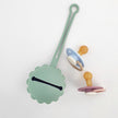 Portaciuccio in silicone Verde Cameo