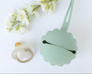 Portaciuccio in silicone Verde Cameo