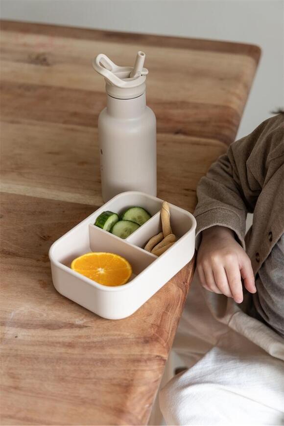 Lunch Box in Silicone - Beary Beige
