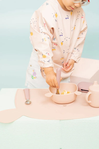 Set di Posate e Custodia Zoe il Koala Dusty Mauve