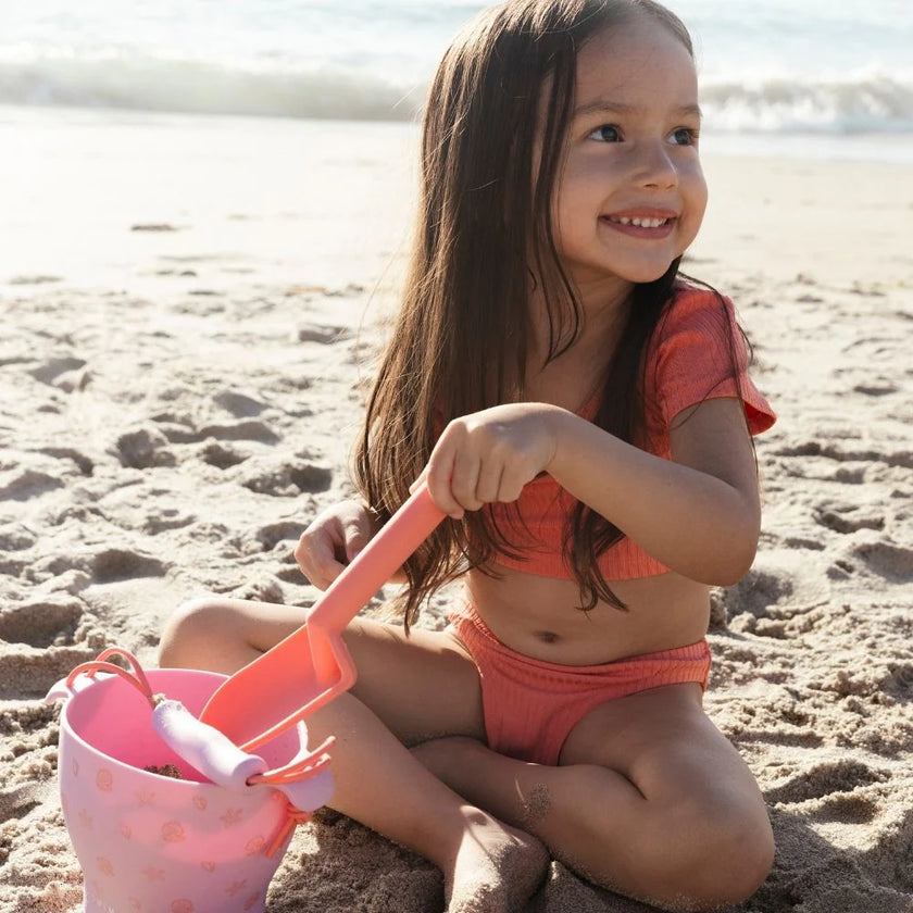 Giochi da Spiaggia Shell Tastic in Silicone Rosa