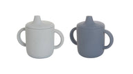 Set di Tazze in Silicone LILI Iceberg/Ocean